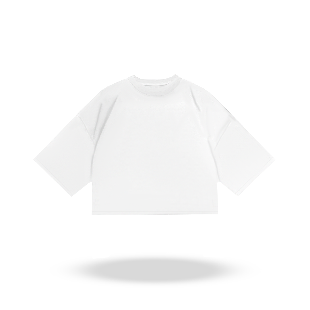 Polera Boxy Fit Blanca