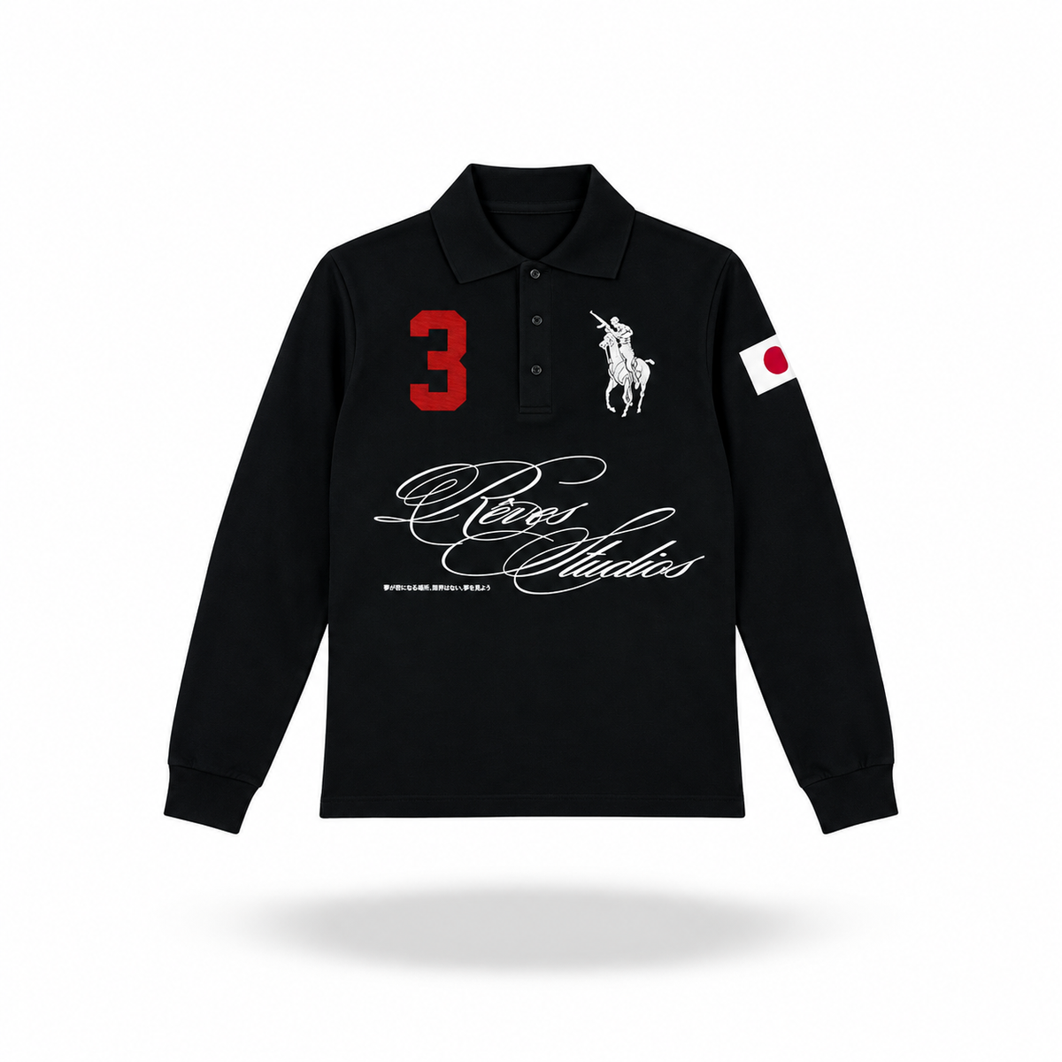Polo Japan Hombre Longsleeve