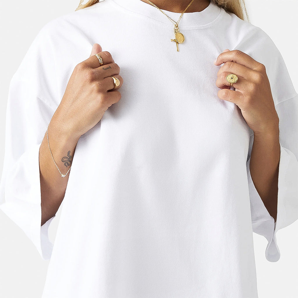 Polera Boxy Fit Blanca
