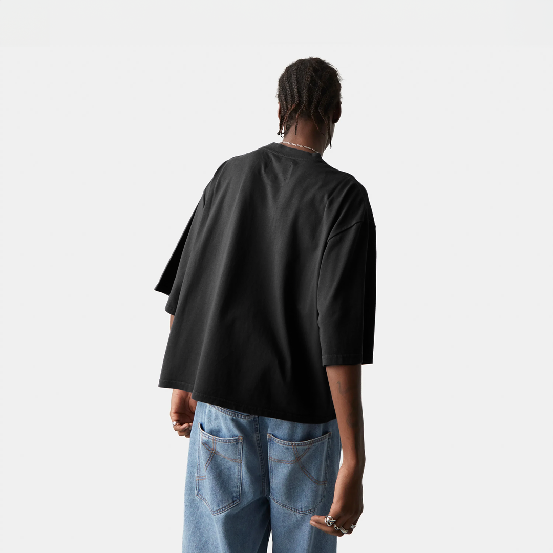 Polera Boxy Fit Negra