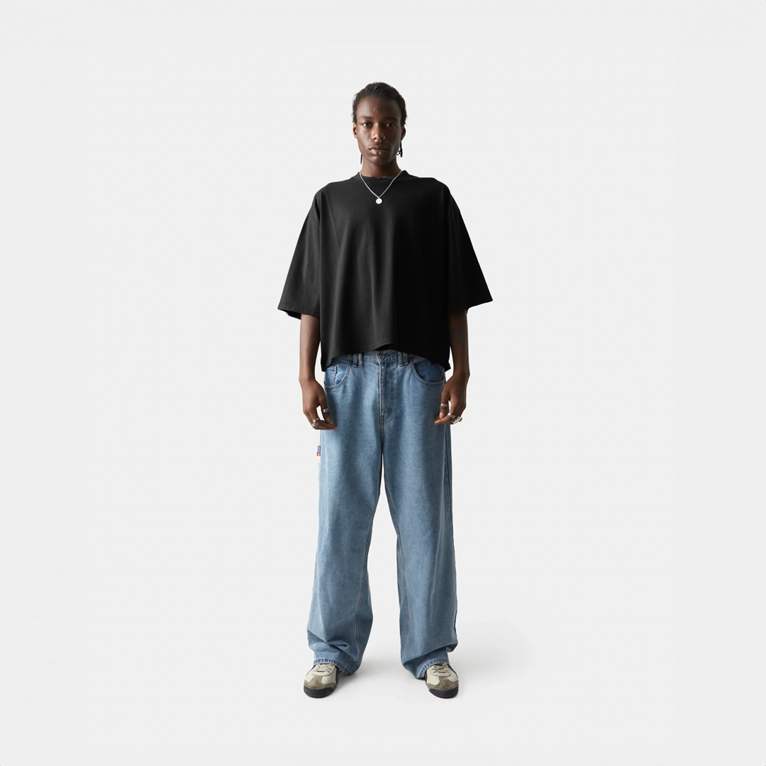 Polera Boxy Fit Negra