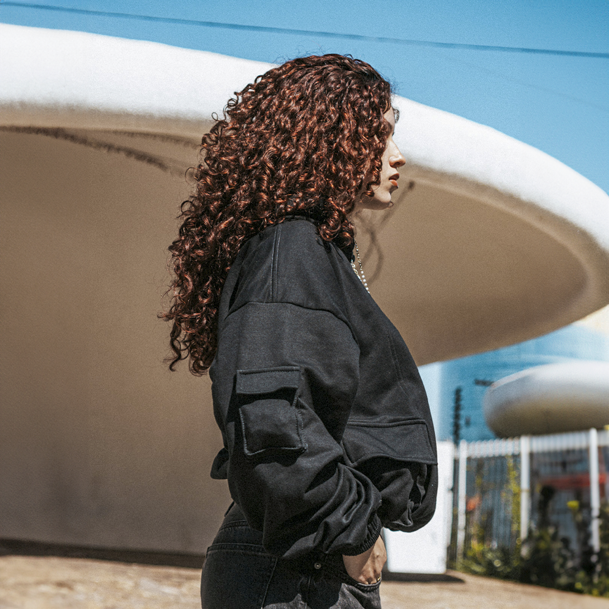 Utility Hoodie Negro