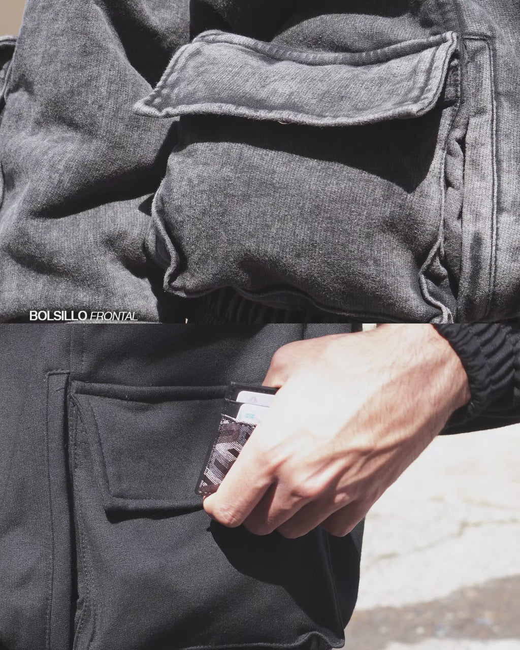 Utility Hoodie Negro