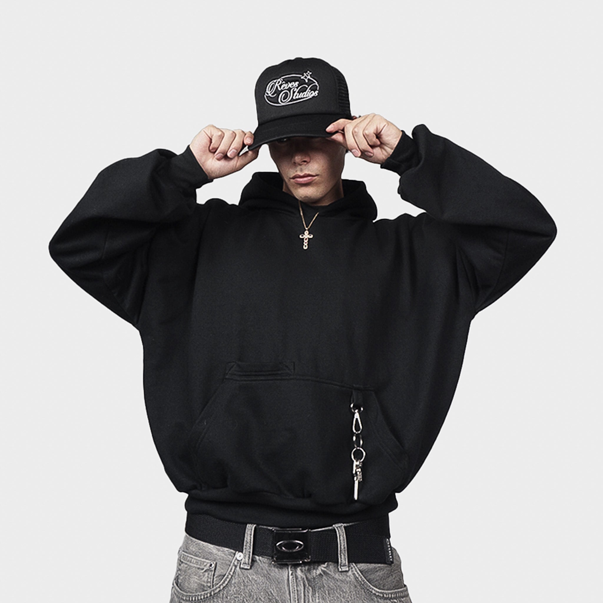 Cargo Hoodie Negro