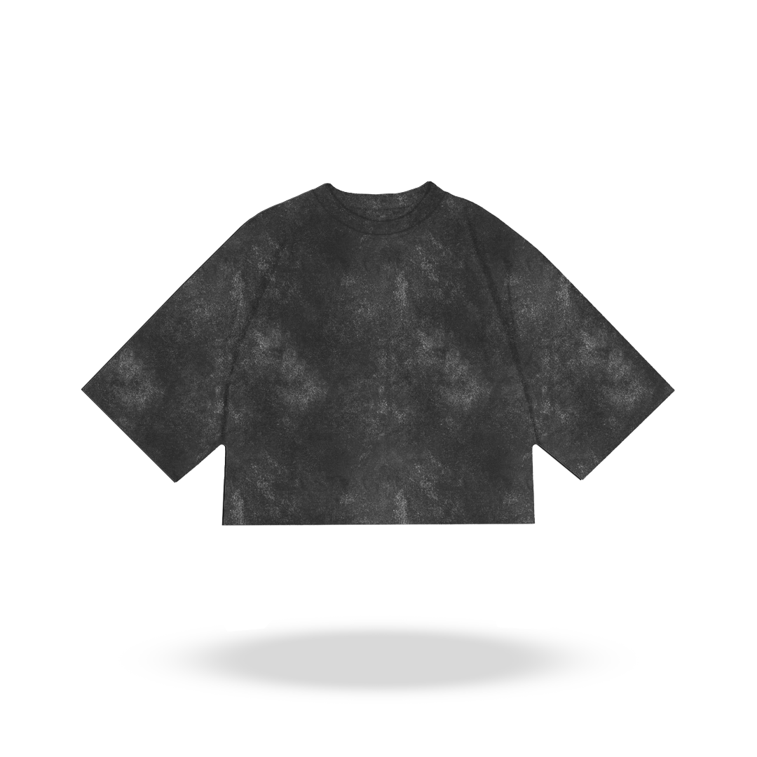 Polera Boxy Fit Acid Wash