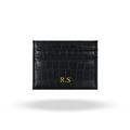 Tarjetero Croc Negro (PRE-VENTA)